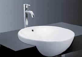 Chậu Lavabo bán âm